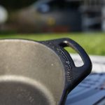 Petromax Feuerpfanne fp25h – Einsatz über dem offenen Feuer