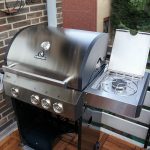 Burnhard Grill – Fred Deluxe 3-Brenner Gasgrill_Seitenkocher