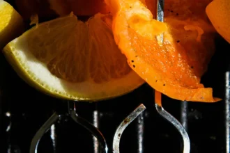 BBQ Spieße mit Gemüse